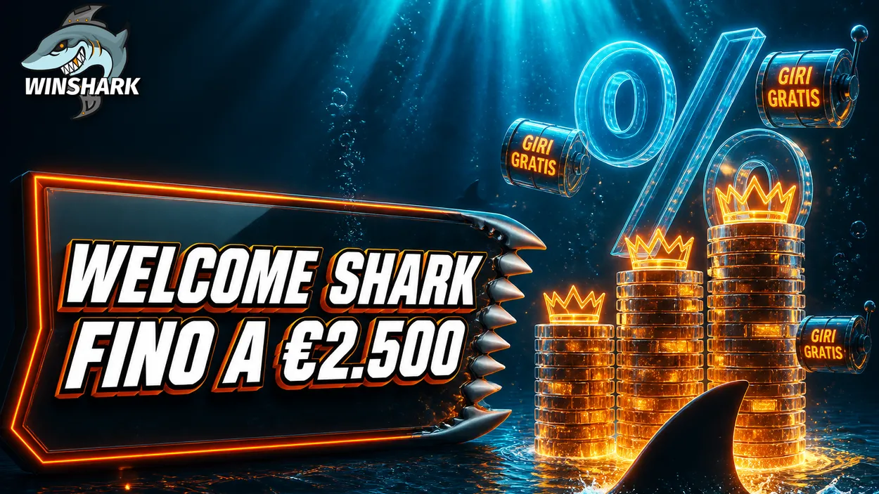 Bonus di benvenuto Winshark